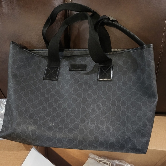 Luxury Black Tote Bag - Picture 1 of 11